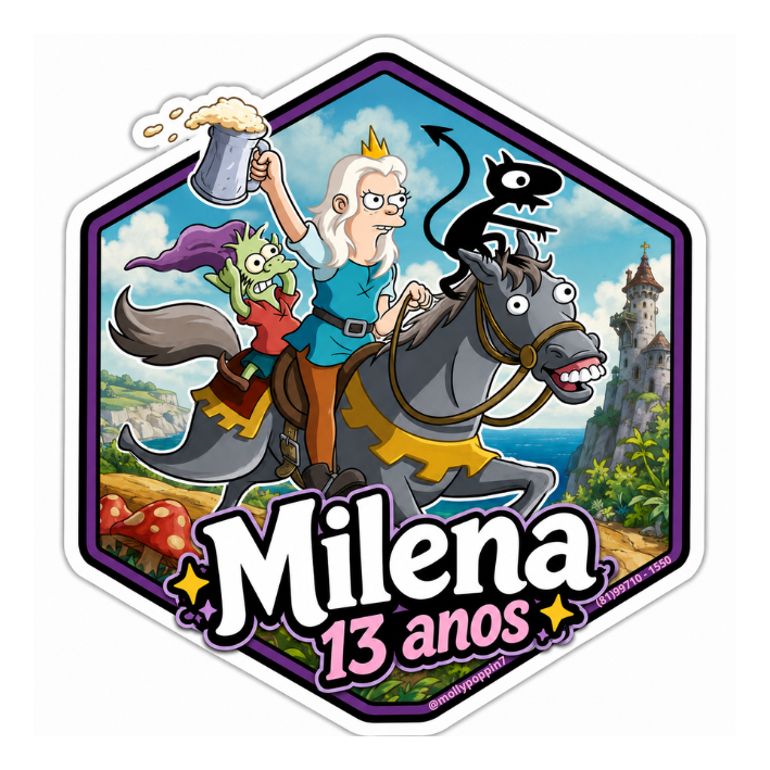 Milena 13 anos