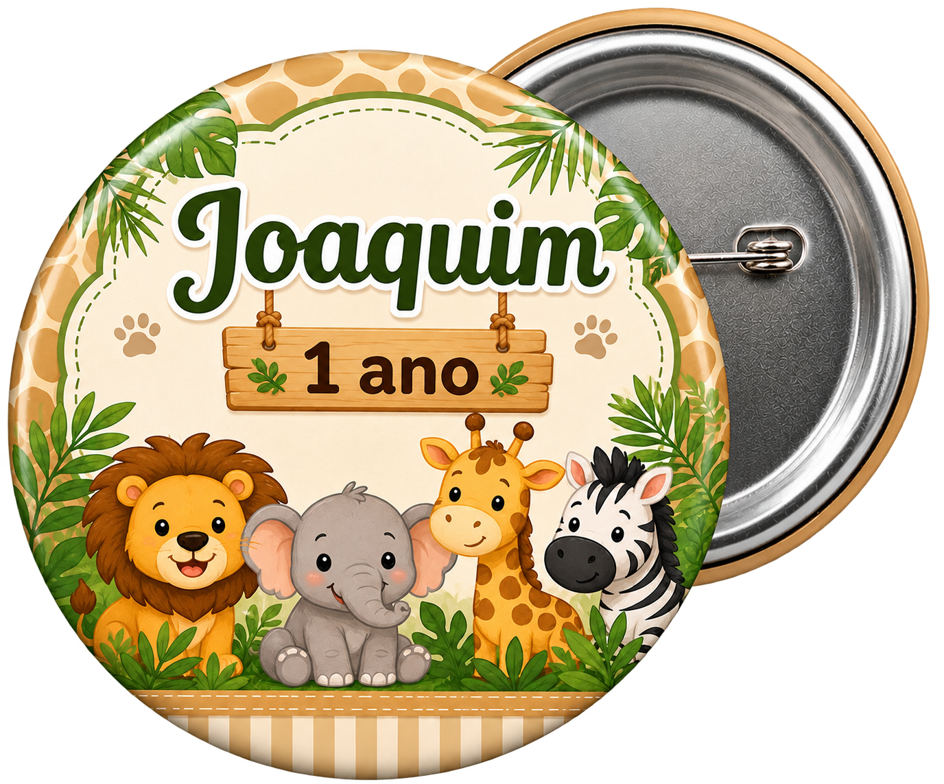 Button Broche Joaquim 1 ano
