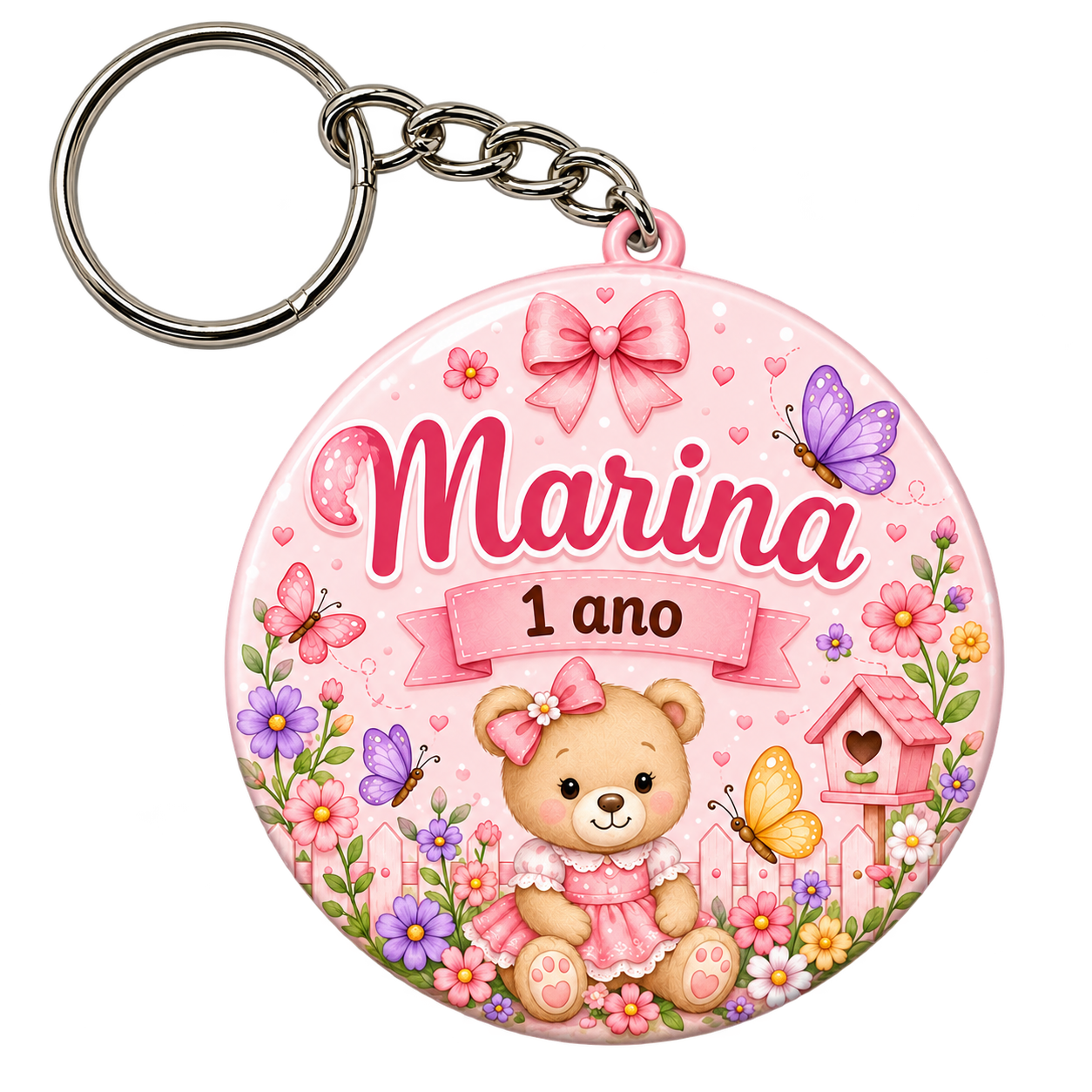 Chaveiro Marina 1 ano