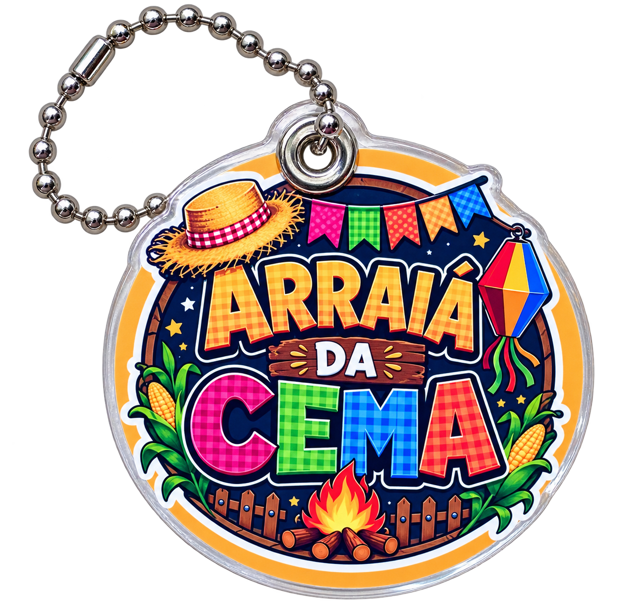 Tag personalizada Arraiá da CEMA